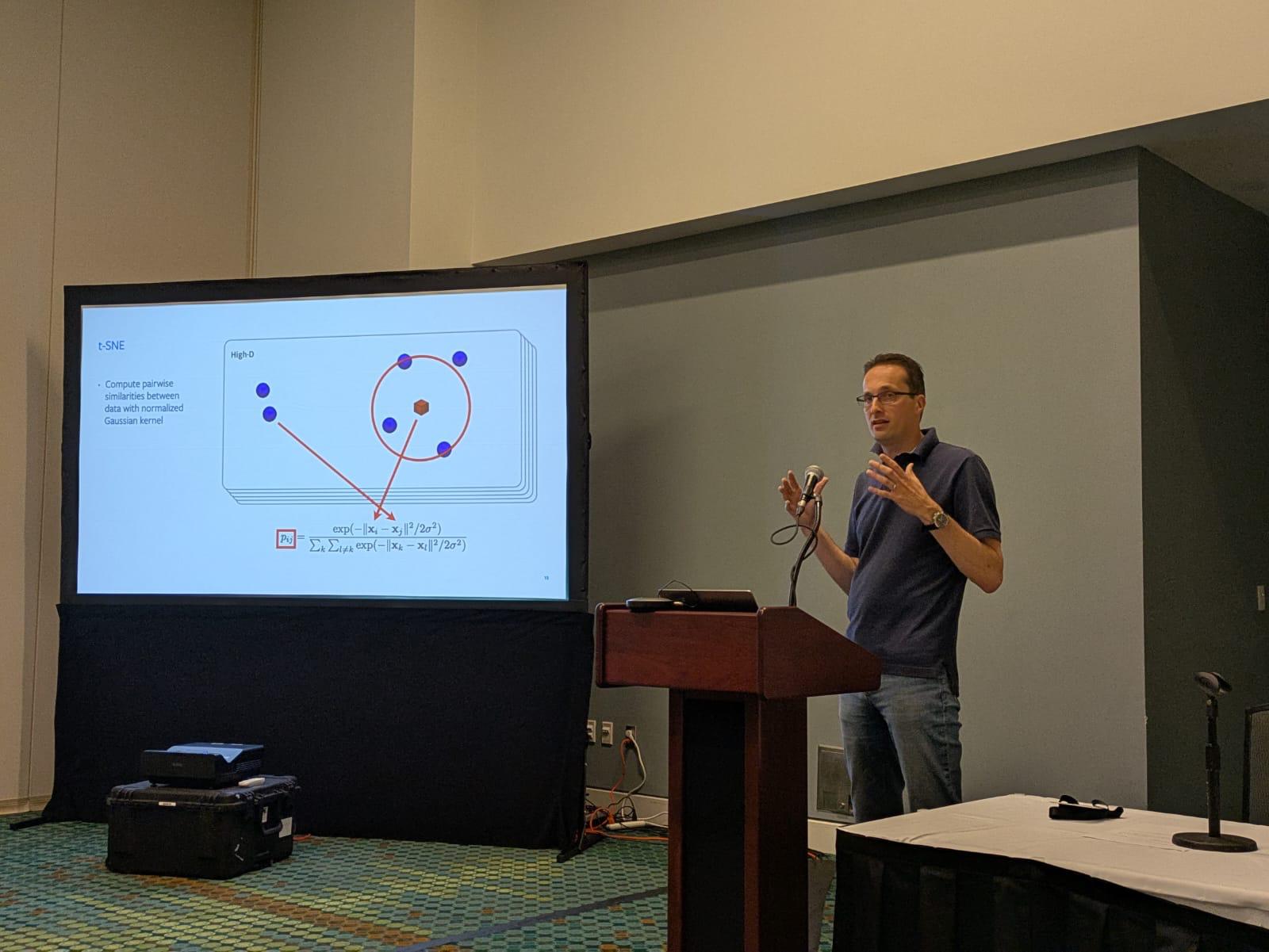 Laurens van der Maaten on how to use and not use modern dimension reduction techniques