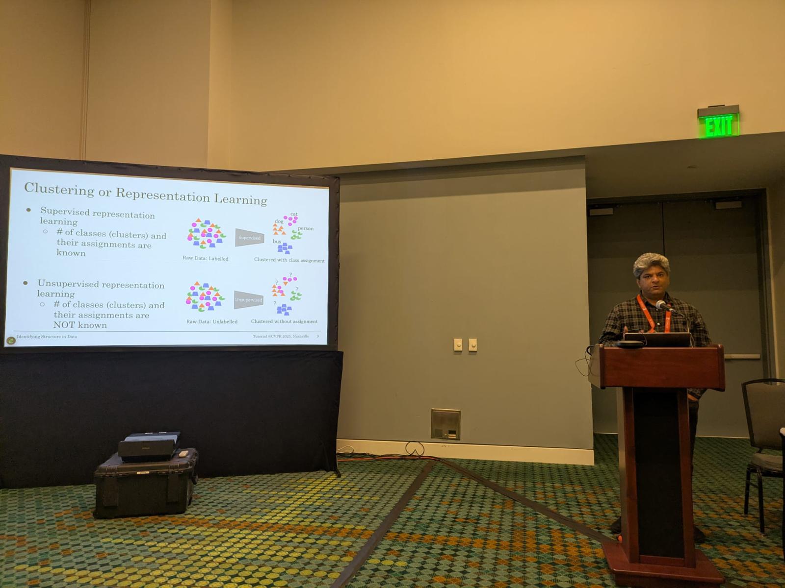 M. Saquib Sarfraz presenting at CVPR 2025 tutorial